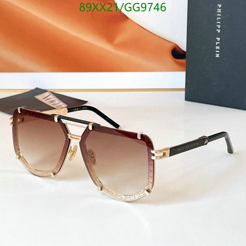 Philipp Plein Aviator Sunglasses for Men & Women - Stylish UV Protection Eyewear