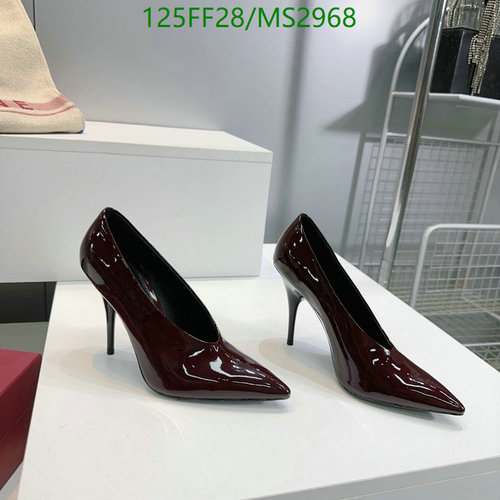 Gucci Women's Patent Leather Pointed Toe Stiletto Heels - 10CM Heel