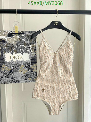 Dior Oblique Pattern One-Piece Swimsuit for Women - Elegant Beachwear 7 Dior Oblique Pattern One-Piece Swimsuit for Women - Elegant Beachwear
