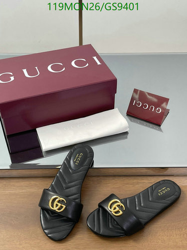 Gucci Women's GG Matelassé Leather Slide Sandals - Comfortable & Stylish