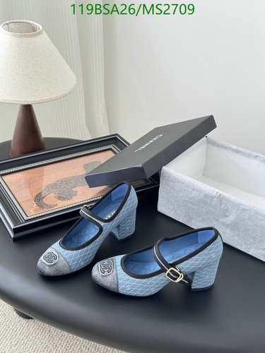 Chanel Women's Quilted Mary Jane Block Heels - Sheepskin & Leather Sole