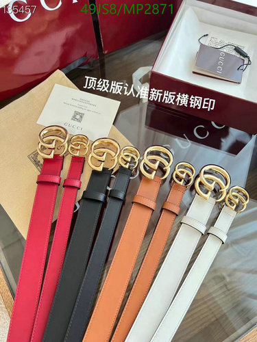 Gucci Interlocking G Buckle Leather Belts for Women - Stylish & Versatile