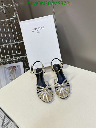 Celine Women's Heeled Sandals in Leather - Stylish & Comfortable, Size EU35-40