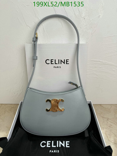 Celine Ava Bag in Smooth Calfskin - Elegant Shoulder Bag for Women