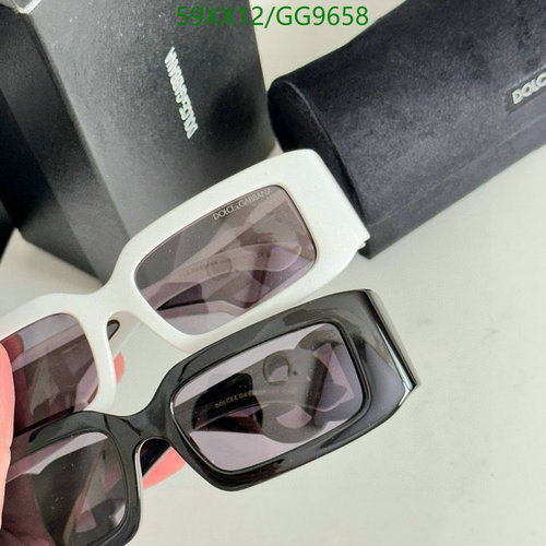 Dolce & Gabbana Rectangle Sunglasses - Stylish Eye Protection for Everyday Wear