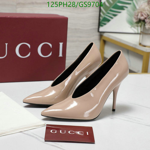 Gucci Women's Pointed Toe High Heels - Elegant Sheepskin & Cowhide Pumps