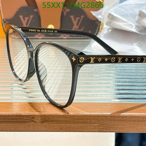 Louis Vuitton Stylish Black Glasses - MG2866 Everyday Elegant Eyewear