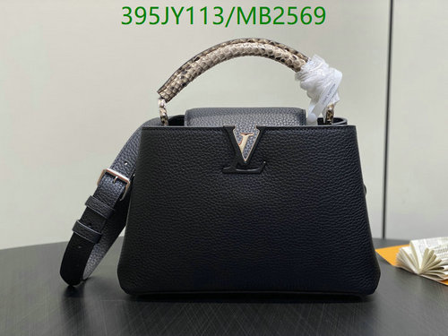 Products 32 Louis Vuitton Capucines MM Handbag - Elegant Grained Leather Top Handle Bag