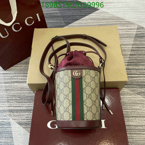 Gucci Ophidia GG Supreme Mini Bucket Bag - Stylish & Versatile Crossbody