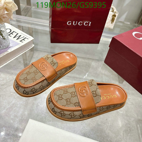 Gucci Women's GG Platform Mules - Stylish Suede Slip-On Loafers