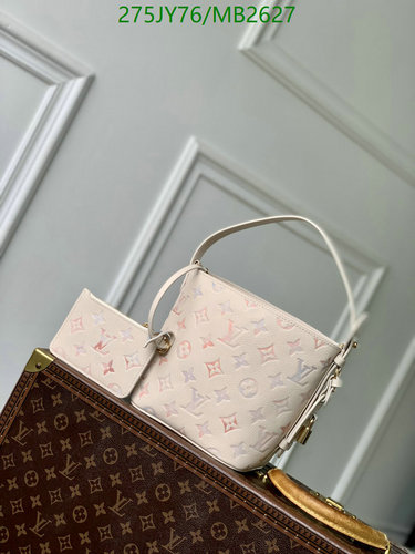 Louis Vuitton Pochette Metis East West Monogram Empreinte Leather Handbag