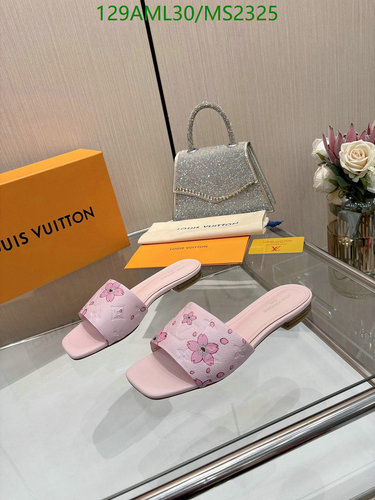 Louis Vuitton Women's Pink Cherry Blossom Sheepskin Leather Sandals 38 Louis Vuitton Women's Pink Cherry Blossom Sheepskin Leather Sandals