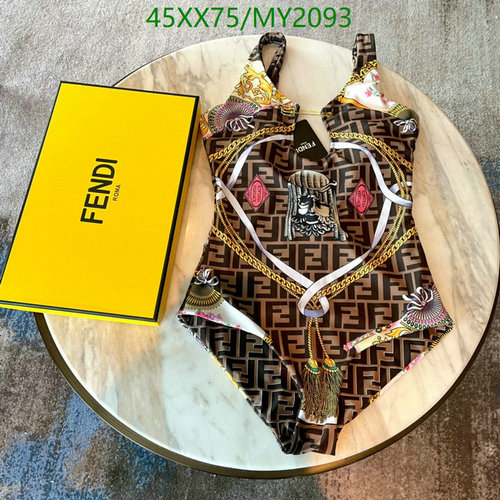 Fendi Iconic Monogram One-Piece Swimsuit - Stylish & Comfortable Beachwear 6 Fendi Iconic Monogram One-Piece Swimsuit - Stylish & Comfortable Beachwear