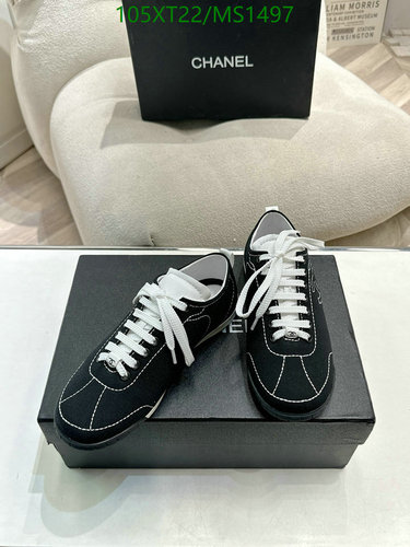 Chanel Women's Classic Cowhide Lace-Up Sneakers - Comfortable & Stylish