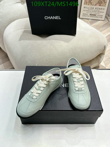 Chanel Women's Low-Top Suede & Sheepskin Sneakers - Comfortable & Stylish