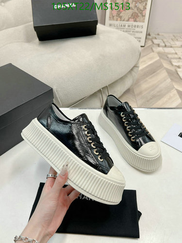 Chanel Women's Platform Sneakers - Black Patent Leather, Comfortable & Stylish