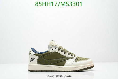 Dior x Air Jordan 1 Low Cactus Jack: Unisex Luxury Sneakers for Style & Comfort