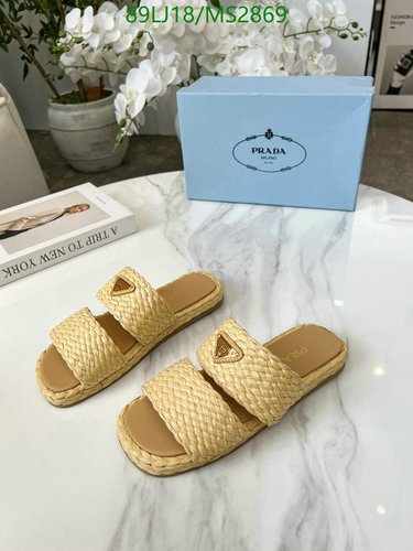 Prada Women's Woven Raffia Two-Strap Flat Sandals with Iconic Logo 22 Prada Women's Woven Raffia Two-Strap Flat Sandals with Iconic Logo