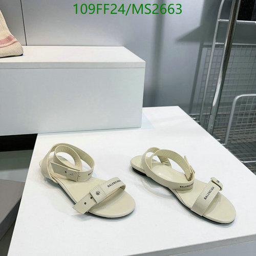 Balenciaga Women's Flat Sandals - Comfortable Cowhide & Sheepskin Leather 25 Balenciaga Women's Flat Sandals - Comfortable Cowhide & Sheepskin Leather