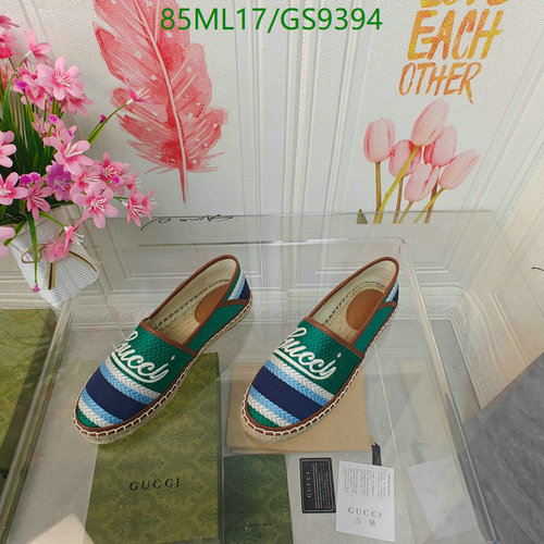 Gucci Women's Espadrille Flats - Stylish Striped Slip-On Shoes