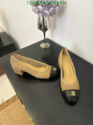 Chanel Women's Classic Two-Tone Slingback Pumps with CC Logo