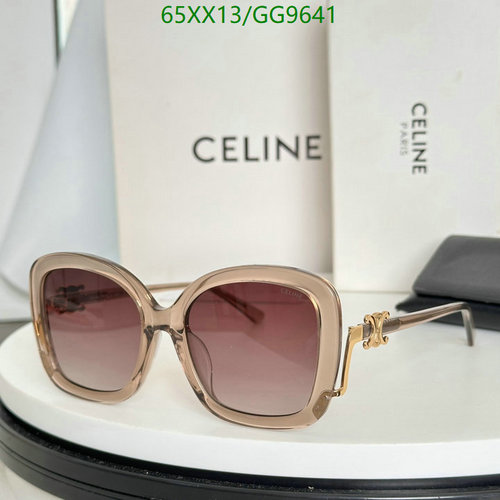 Celine Women's Square Frame Sunglasses - Elegant UV Protection Eyewear