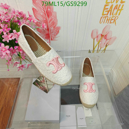 Celine Women's Espadrilles: Chic Sheepskin Flats for Everyday Elegance