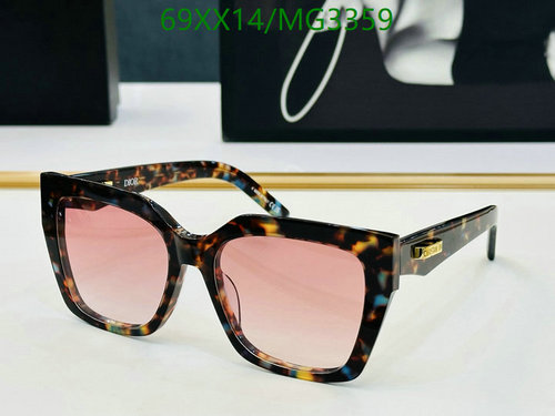 Dior Stylish Tortoiseshell Square Sunglasses for Women - UV Protection & Chic Design