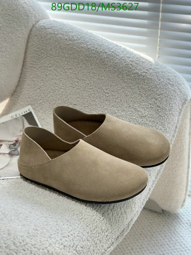 The Row Women's Minimalist Suede Loafers: Comfortable Slip-On Flat Shoes