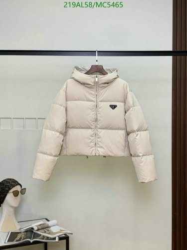 Prada Women's Goose Down Padded Jacket - Stylish & Warm - MC5465