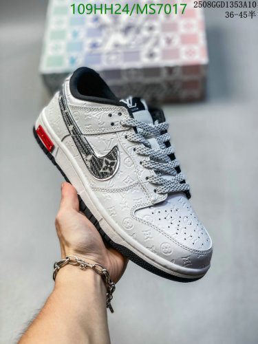 Louis Vuitton Monogram Embossed Sneakers Unisex EU36-45 - MS7017 5 Louis Vuitton Monogram Embossed Sneakers Unisex EU36-45 - MS7017