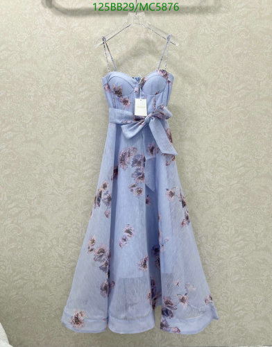 Zimmermann Floral Print Cotton Midi Dress - Elegant and Stylish, Sizes S-L