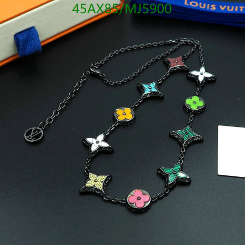 Louis Vuitton Multicolor Flower Necklace, Designer Jewelry for Women 5 Louis Vuitton Multicolor Flower Necklace, Designer Jewelry for Women