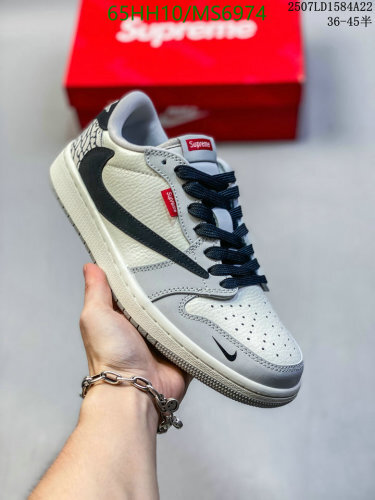 Nike X Supreme SB Dunk Low Sneakers Neutral Grey (MS6974) Unisex EU36-45