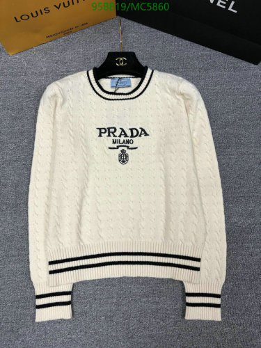 Prada Milano Wool Sweater - Classic Style, Comfortable Fit in Sizes S-M-L