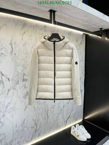 Moncler Men's Goose Down Knit Jacket - Warm and Stylish Outerwear