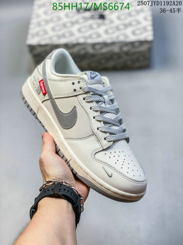 Nike Dunk Low SP Supreme Stars Mean Green Shoes - MS6674 - EU36-45 - Unisex