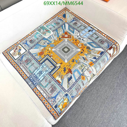 Hermes Silk Scarf 90x90cm - Exquisite Design, Luxurious Feel - MM6544 Scarf