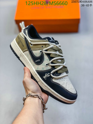 Louis Vuitton MS6660 Unisex Sneakers, EU Size 36-45, Stylish and Comfortable