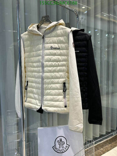 Moncler Women's Down Jacket - White Duck Down & Knit - Sizes S to XL 6 Moncler Women's Down Jacket - White Duck Down & Knit - Sizes S to XL