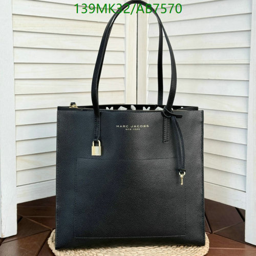 Marc Jacobs Women's The Tote Bag Genuine Leather, 34*13*32cm - Black
