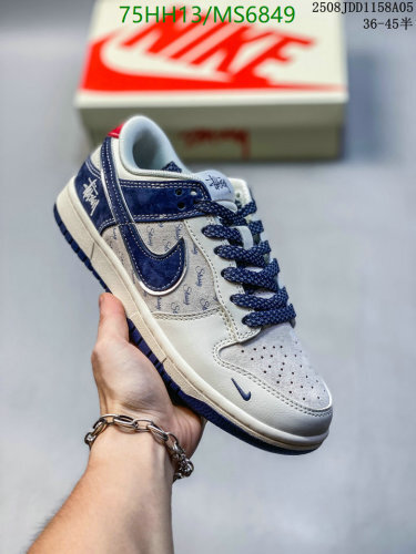 Nike Dunk Low x Stüssy Shoes Sneakers MS6849 Unisex EU36-45 - Limited Edition