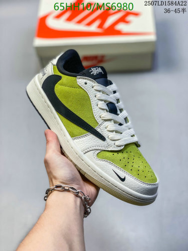 Nike SB Stussy Sneakers Unisex EU36-45 - MS6980 - Lime Green and Black