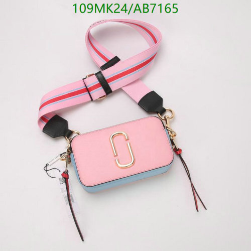 Marc Jacobs Snapshot Bag, Cowhide Leather, Pink Multi, 18.5*10.5*6cm