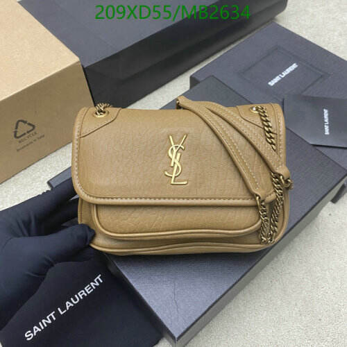 Yves Saint Laurent Women's Lou Camera Bag in Quilted Leather - Adjustable Strap