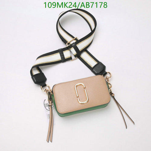 Marc Jacobs Snapshot Small Camera Bag Cowhide Leather Crossbody, Multi Color