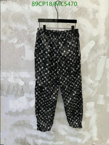 Louis Vuitton Monogram Print Nylon Pants - Stylish & Comfortable Trousers