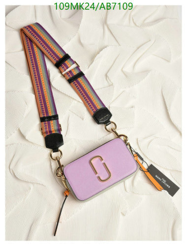 Marc Jacobs The Snapshot Lilac Multi Crossbody Bag, Cowhide Leather