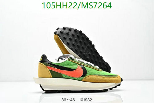 Nike MS7264 Unisex Shoes, EU36-46, Women's Fashion Sneakers, Comfortable and Stylish