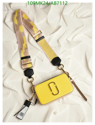 Marc Jacobs Camera Bag: Cowhide Leather, Yellow, 18.5*10.5*6cm, Stylish Design